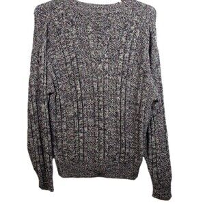 Vintage‎ Boathouse Row Men’s Large Grey Sweater 100% Cotton Made In USA
